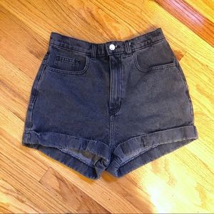 American Apparel High Waisted Shorts